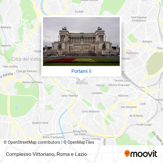 Mappa Complesso Vittoriano