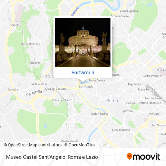 Mappa Museo Castel Sant'Angelo