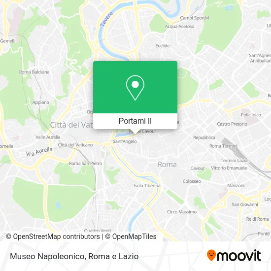 Mappa Museo Napoleonico