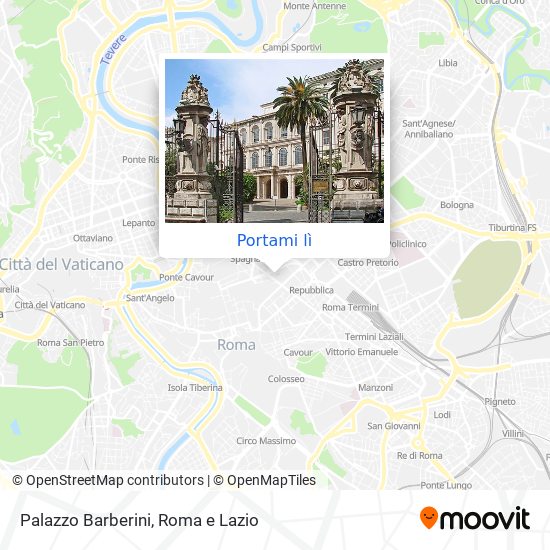 Mappa Palazzo Barberini