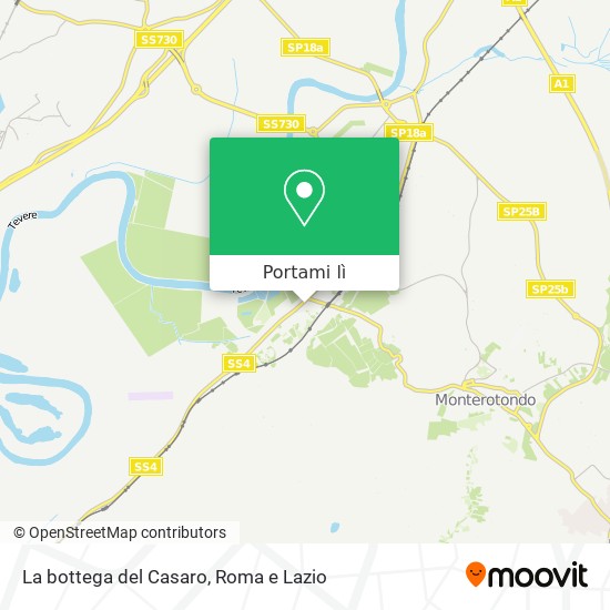 Mappa La bottega del Casaro