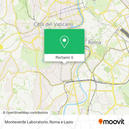 Mappa Monteverde Laboratorio
