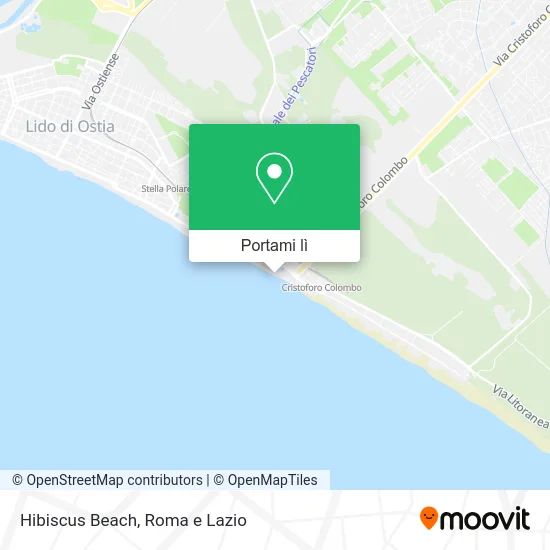 Mappa Hibiscus Beach