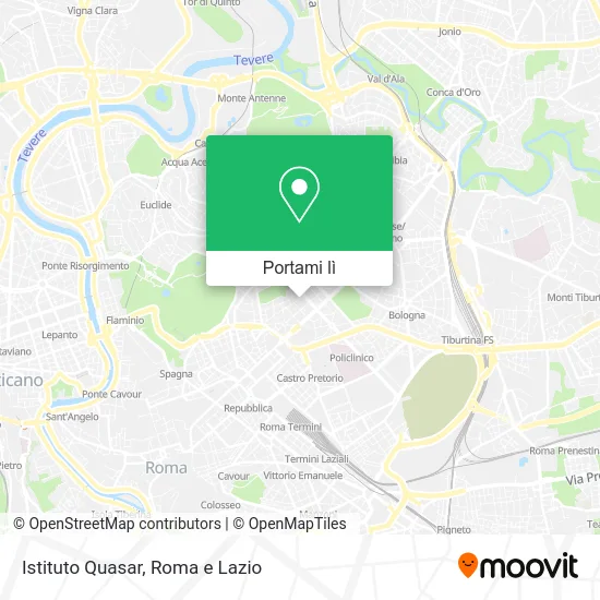 Mappa Istituto Quasar