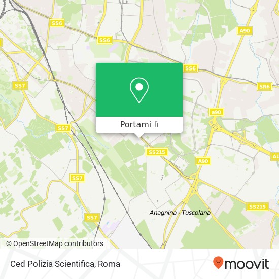 Mappa Ced Polizia Scientifica