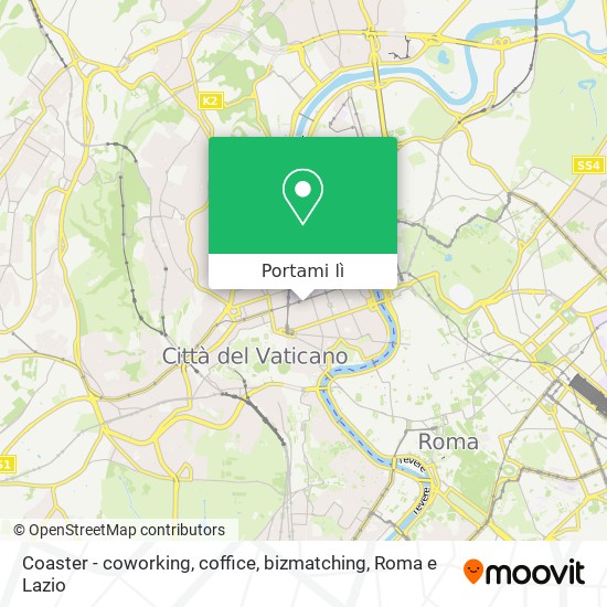 Mappa Coaster - coworking, coffice, bizmatching