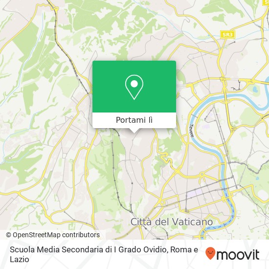 Mappa Scuola Media Secondaria di I Grado Ovidio