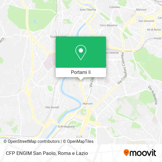 Mappa CFP ENGIM San Paolo