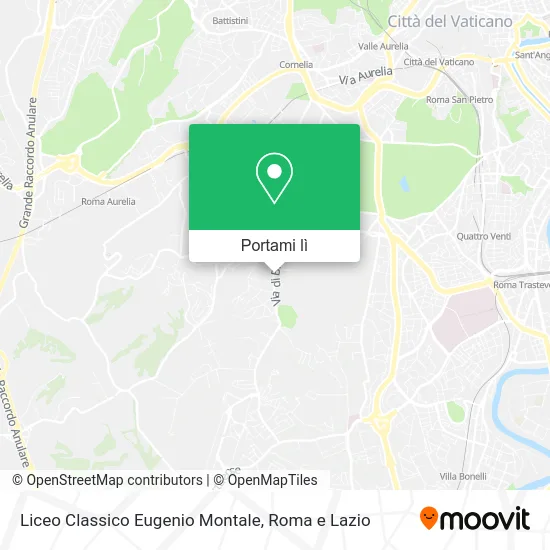 Mappa Liceo Classico Eugenio Montale