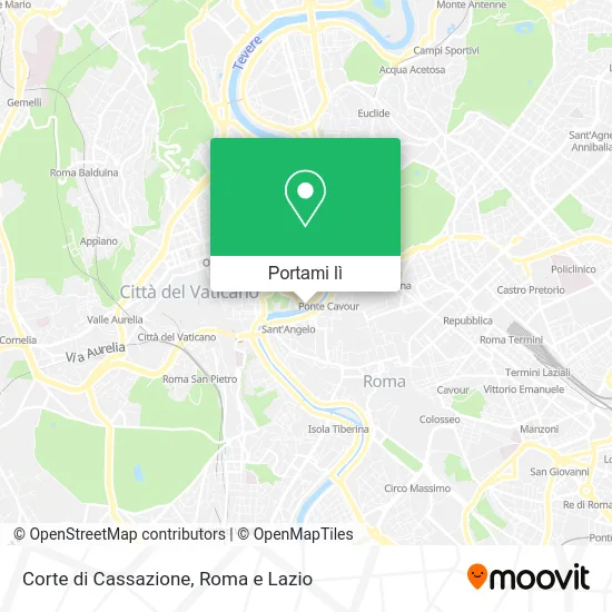 Mappa Corte di Cassazione