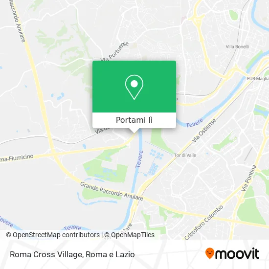 Mappa Roma Cross Village