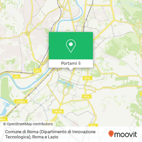 Mappa Comune di Roma (Dipartimento di Innovazione Tecnologica)