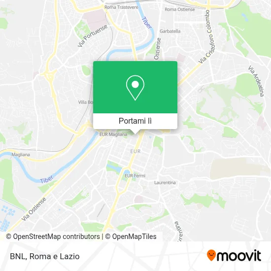 Mappa BNL