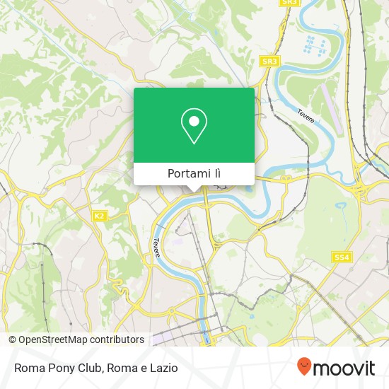 Mappa Roma Pony Club