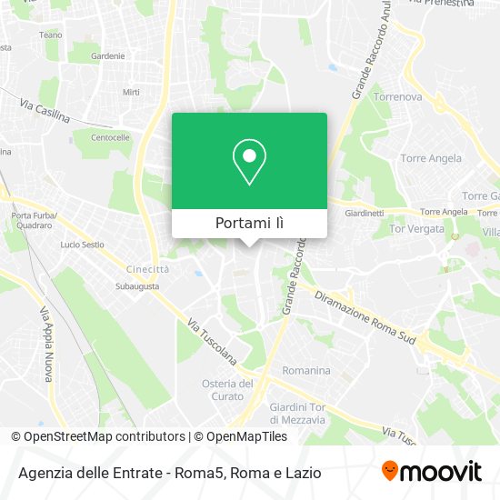 Mappa Agenzia delle Entrate - Roma5