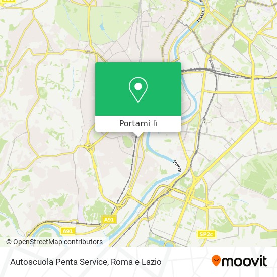 Mappa Autoscuola Penta Service