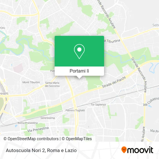 Mappa Autoscuola Nori 2