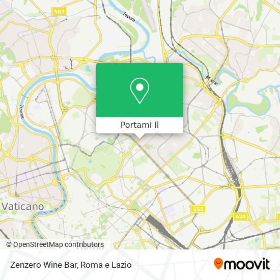 Mappa Zenzero Wine Bar