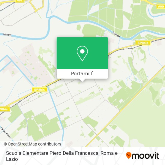 Mappa Scuola Elementare Piero Della Francesca