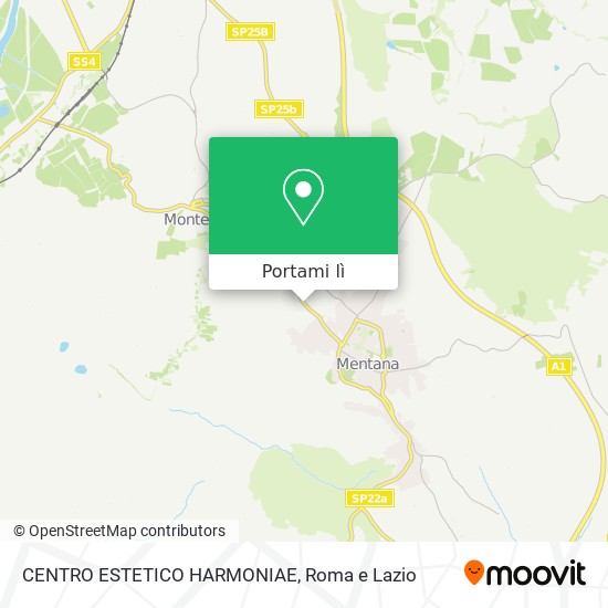 Mappa CENTRO ESTETICO HARMONIAE