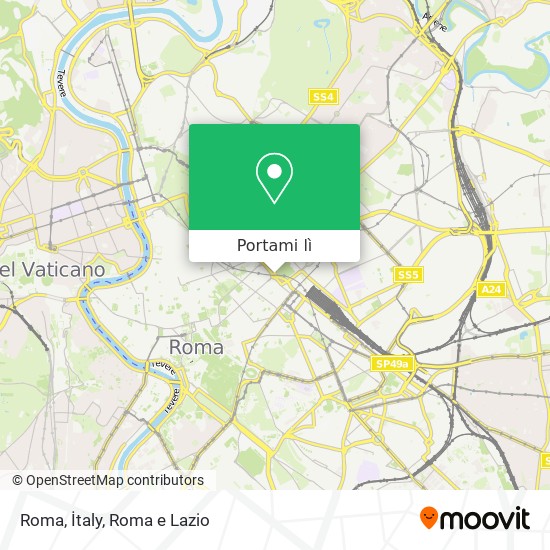 Mappa Roma, İtaly