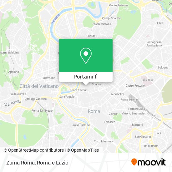 Mappa Zuma Roma