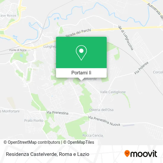 Mappa Residenza Castelverde