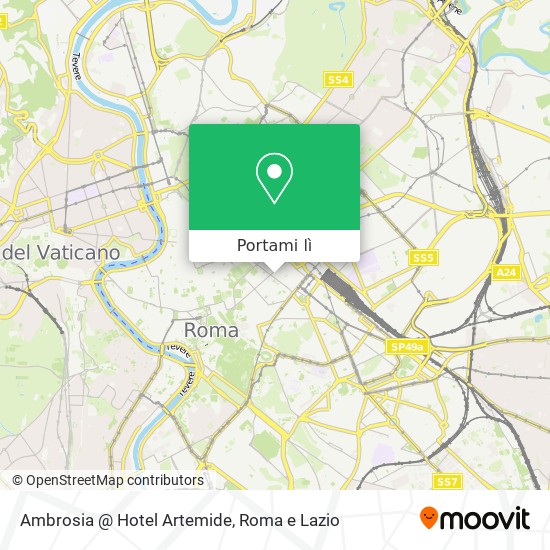 Mappa Ambrosia @ Hotel Artemide