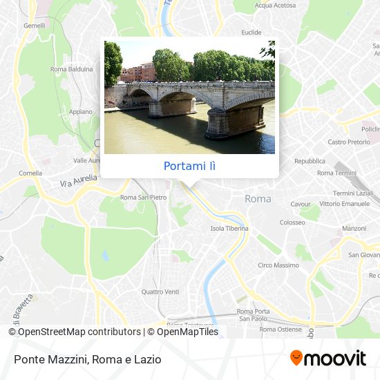 Mappa Ponte Mazzini