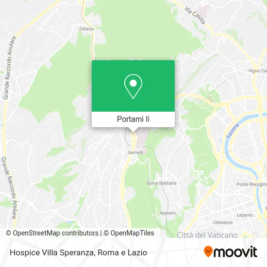 Mappa Hospice Villa Speranza