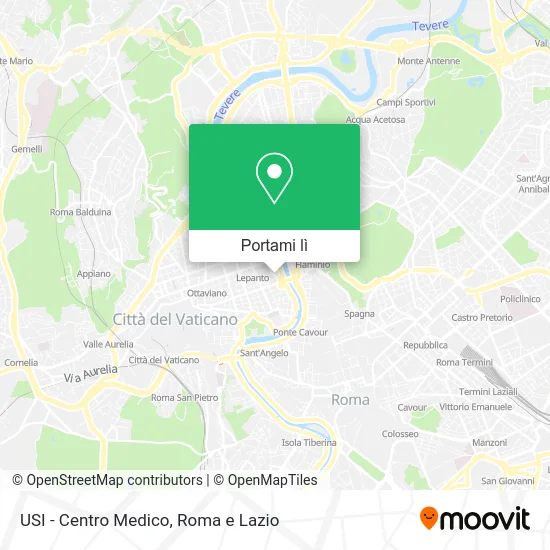 Mappa USI - Centro Medico