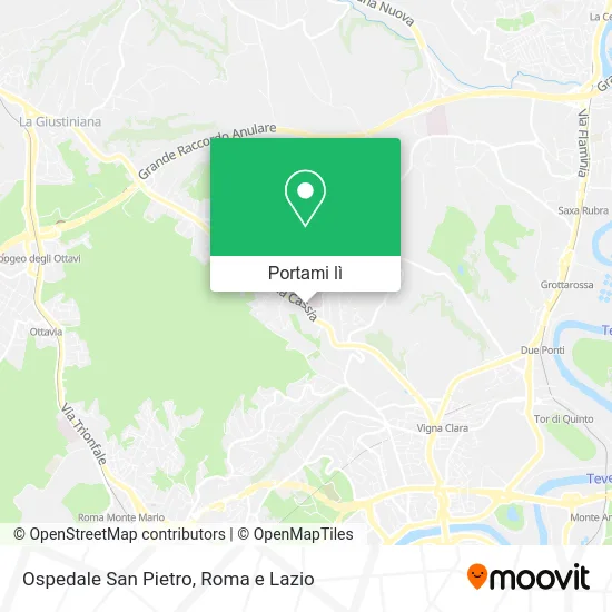 Mappa Ospedale San Pietro