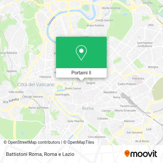 Mappa Battistoni Roma