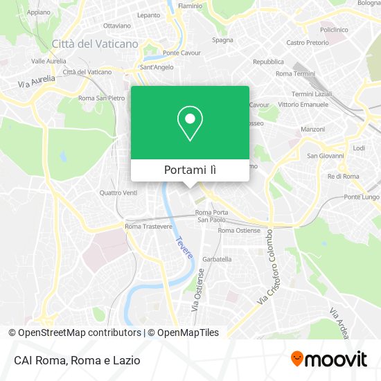 Mappa CAI Roma