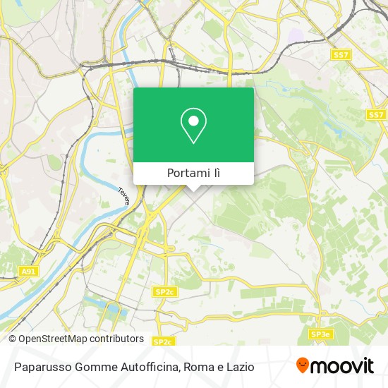 Mappa Paparusso Gomme Autofficina