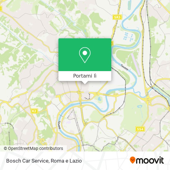 Mappa Bosch Car Service