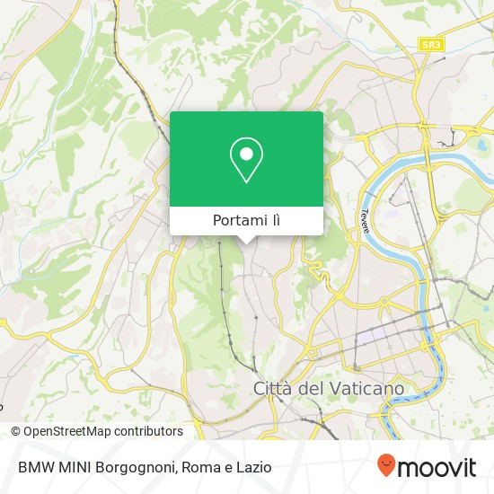 Mappa BMW MINI Borgognoni