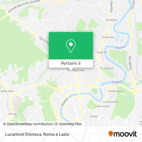 Mappa Lucantoni Enoteca