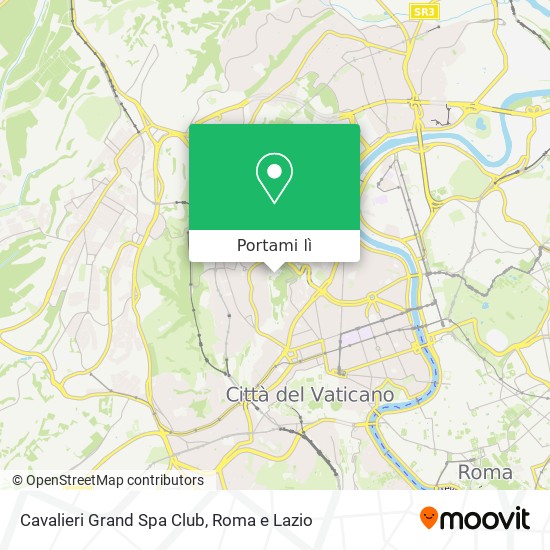 Mappa Cavalieri Grand Spa Club