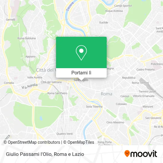 Mappa Giulio Passami l'Olio