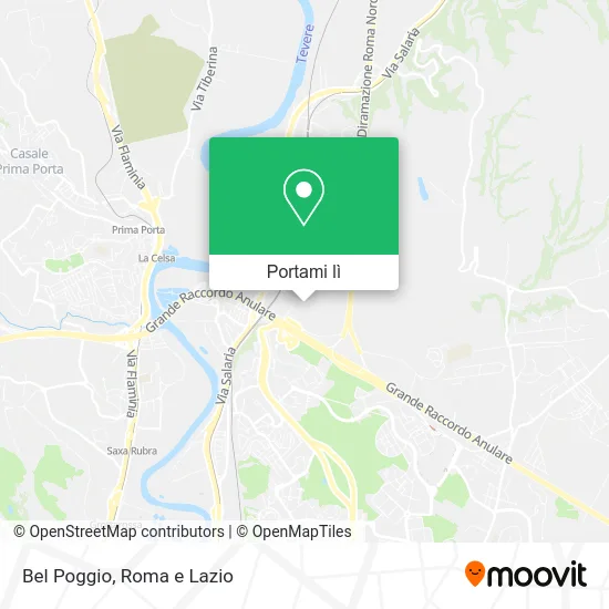 Mappa Bel Poggio