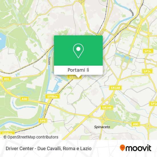 Mappa Driver Center - Due Cavalli