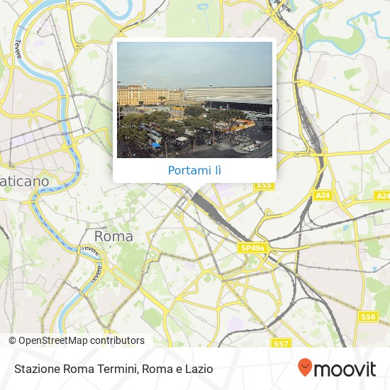 Mappa Stazione Roma Termini