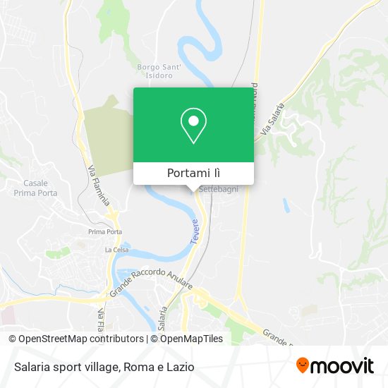 Mappa Salaria sport village