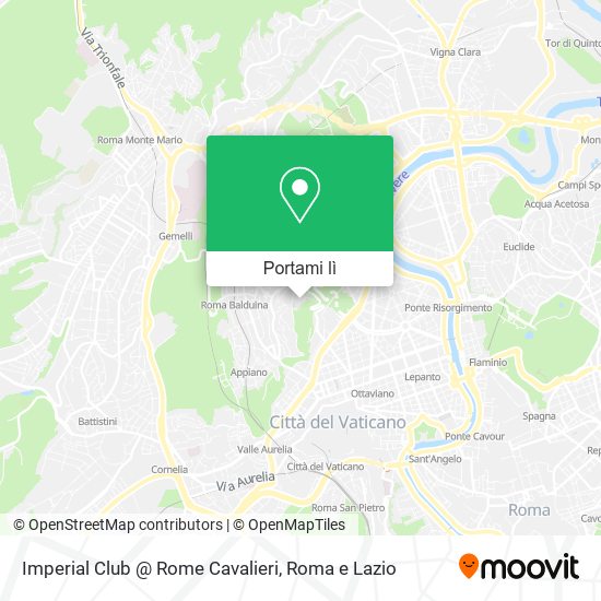 Mappa Imperial Club @ Rome Cavalieri
