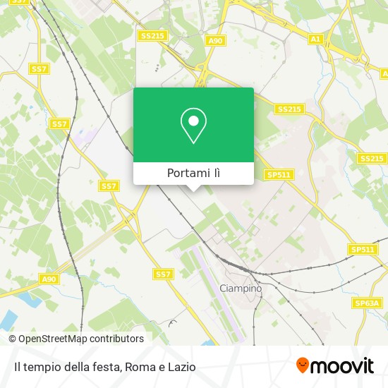 Mappa Il tempio della festa