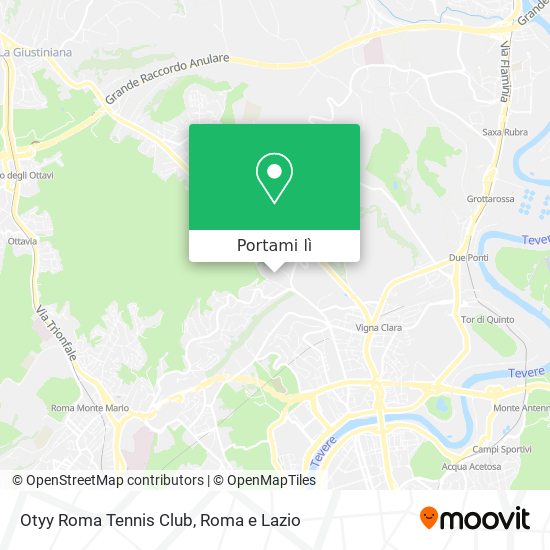 Mappa Otyy Roma Tennis Club