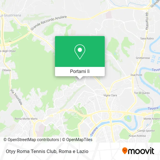 Mappa Otyy Roma Tennis Club