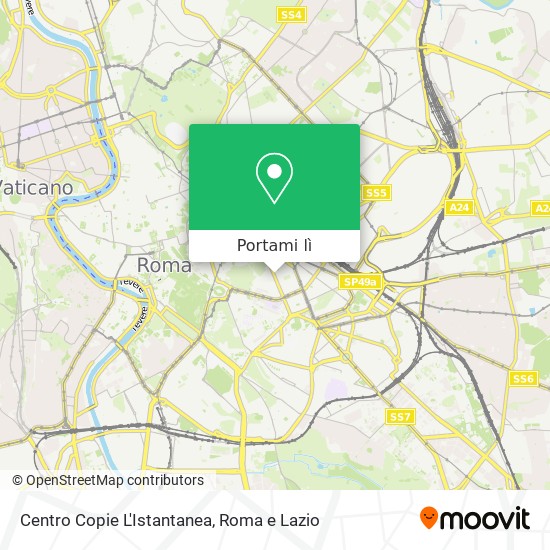 Mappa Centro Copie L'Istantanea