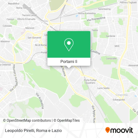 Mappa Leopoldo Pirelli